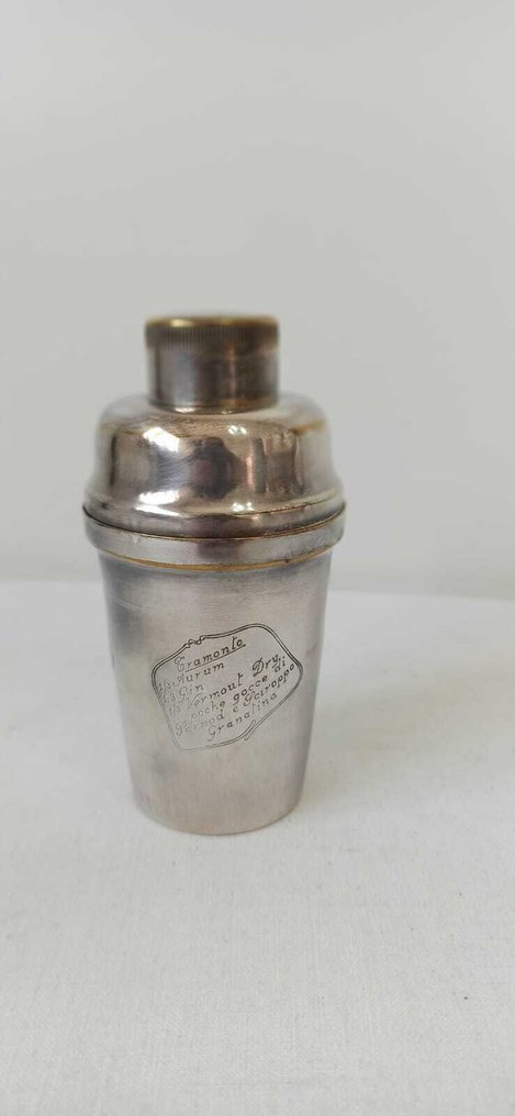 broggi - 鸡尾酒调酒器 (2) - 镀金青铜, .925 银 - 镀银的铜 #1.0