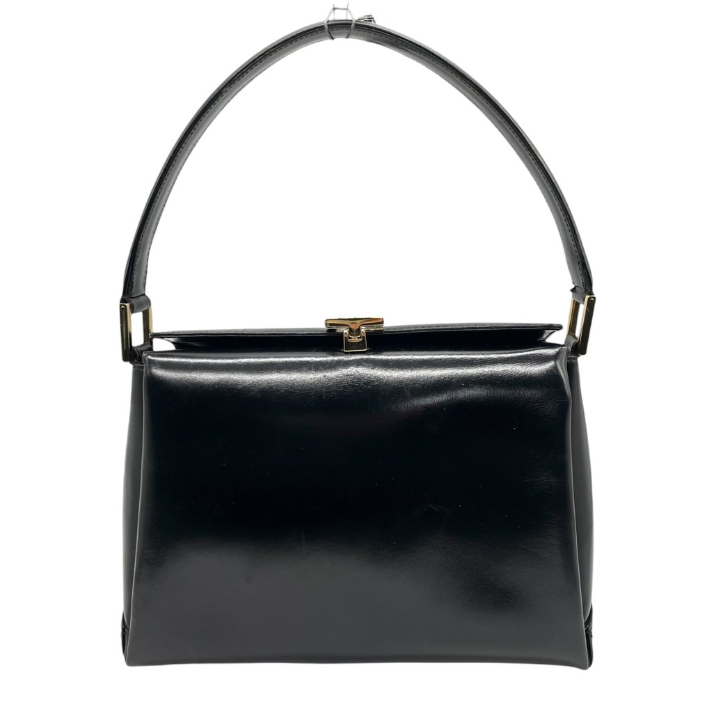 Gucci - Formal Leather Handbag Classic Structured Top Handle Bag - Τσάντα #1.0