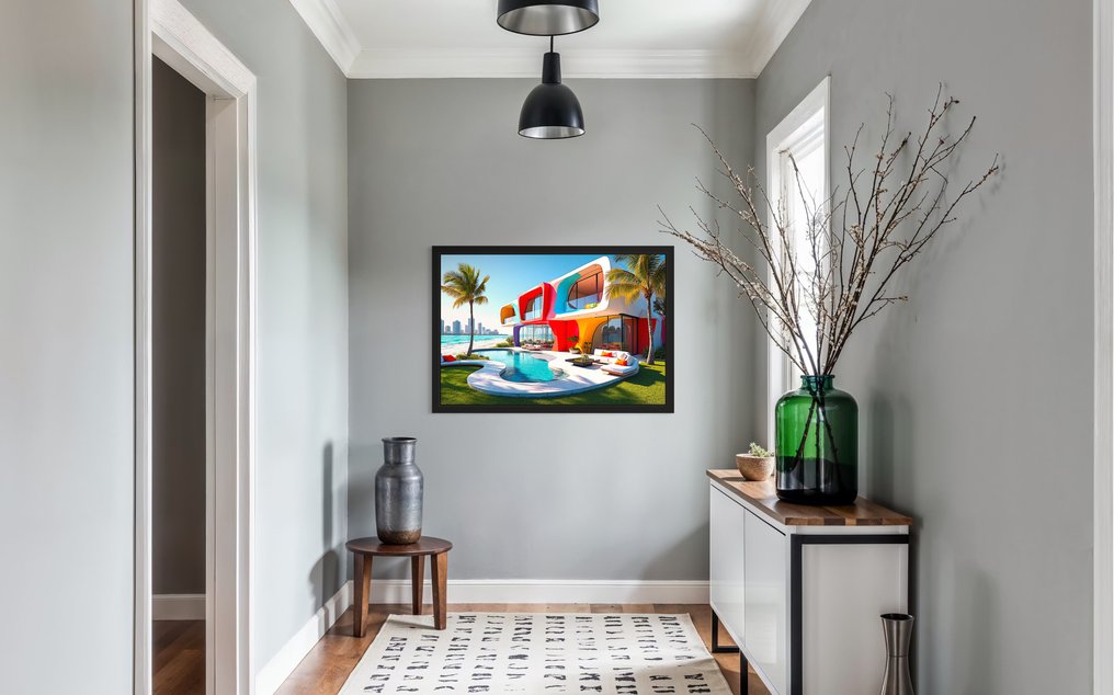 KOYA (1967) - Franck Gehry Tribute 1 Toile 1/1 XL #4.3