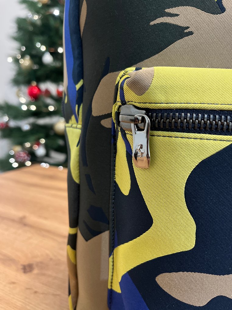 Ferrari - ph camou backpack jacquard - 19 - fantasy - giallo - Rucsac #2.1