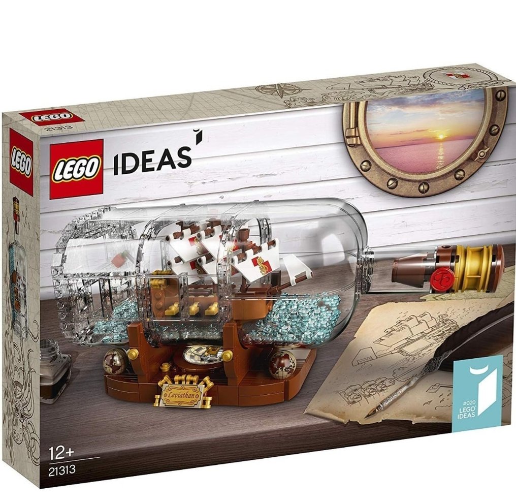 Lego Set - 21313 - Ideas (CUUSOO) - Ship in a Bottle #1.0