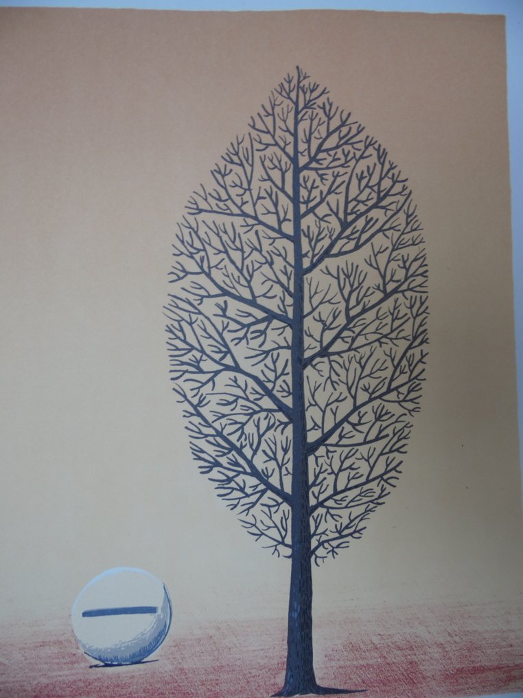 René Magritte (1898-1967) - La feuille #2.1
