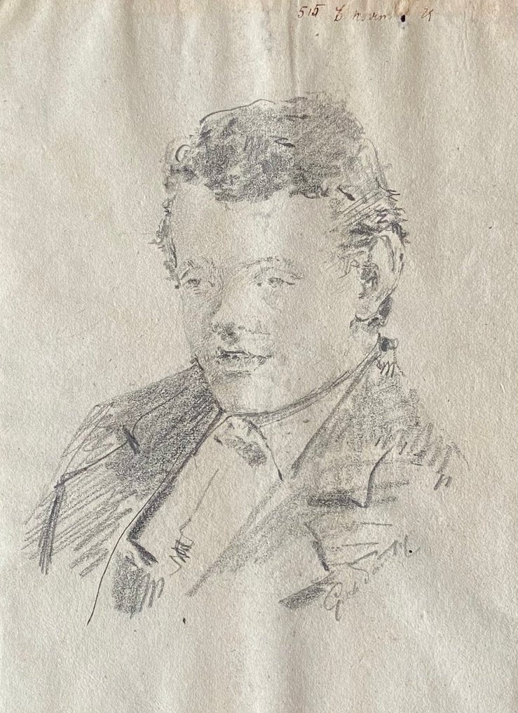 Giuseppe De Sanctis (1854-1924) - Ritratto #1.0