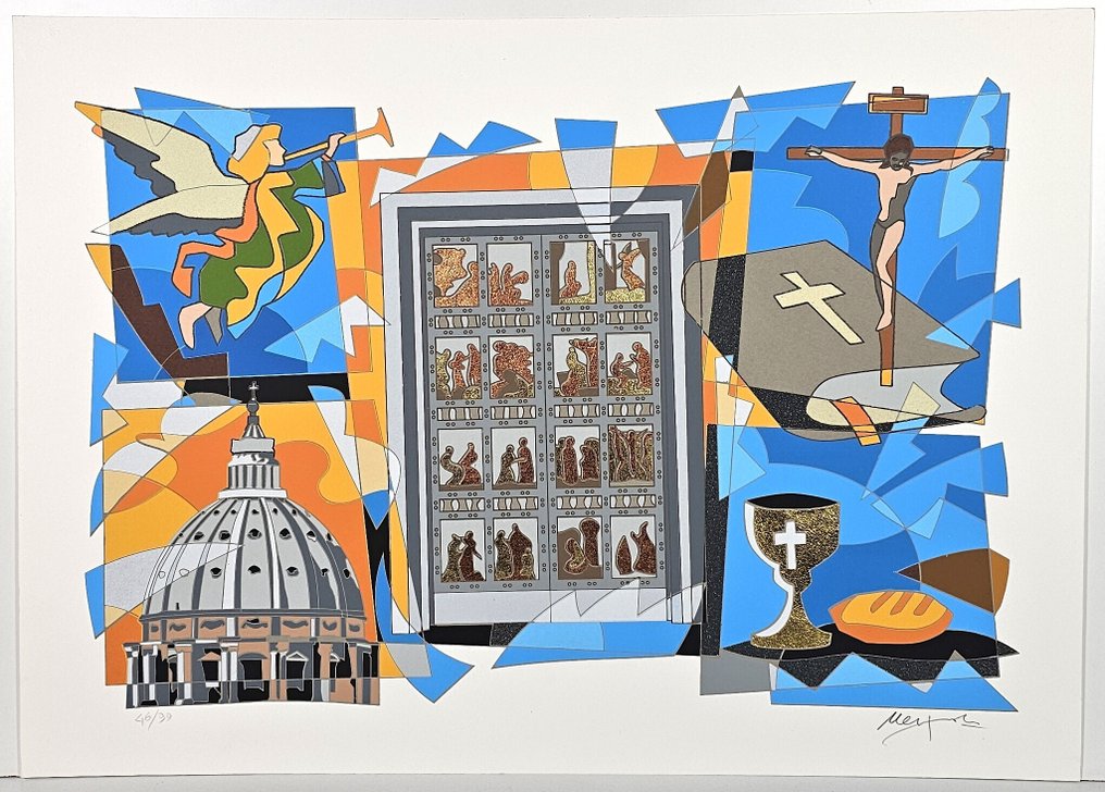 Ugo Nespolo (1941) - Giubileo #1.0