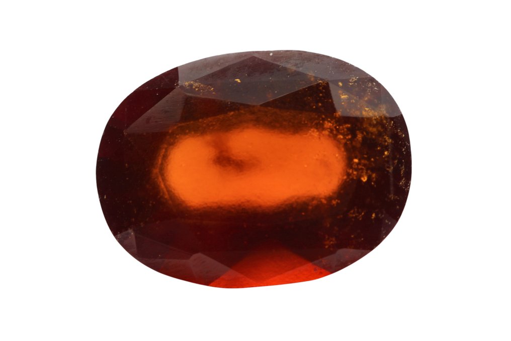 沒有保留價 橙色, 棕色 石榴石 - 7.70 ct - Instituto Gemólogico Español (IGE) #3.2