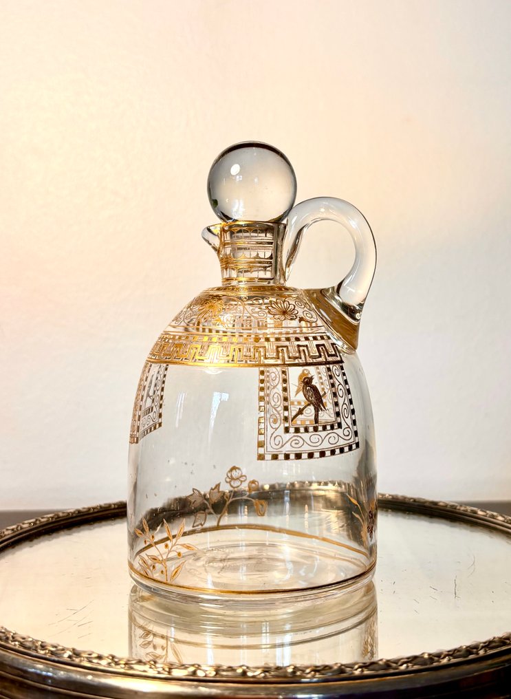 Karaff - Kristall, Guld #1.0