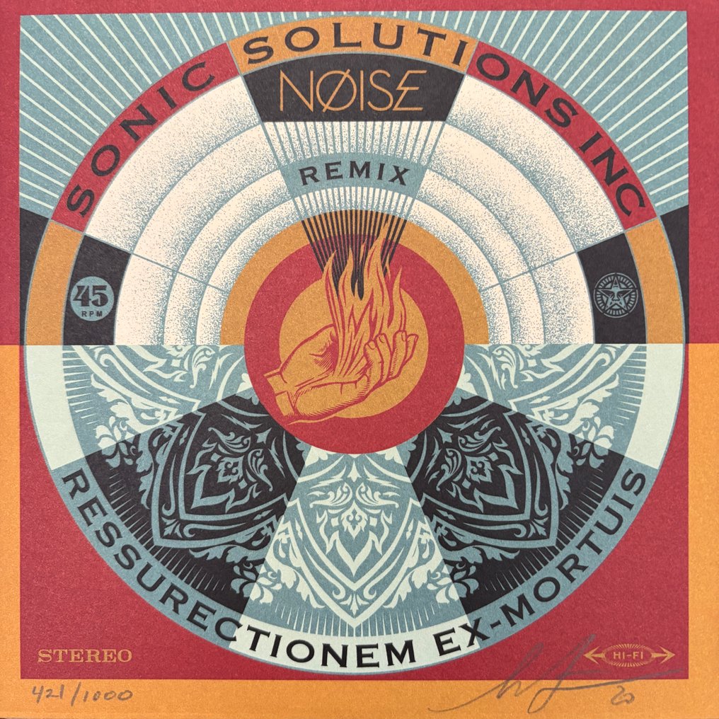 Shepard Fairey (OBEY) (1970) - Resurrectionem Ex-Mortuis 7" #1.0