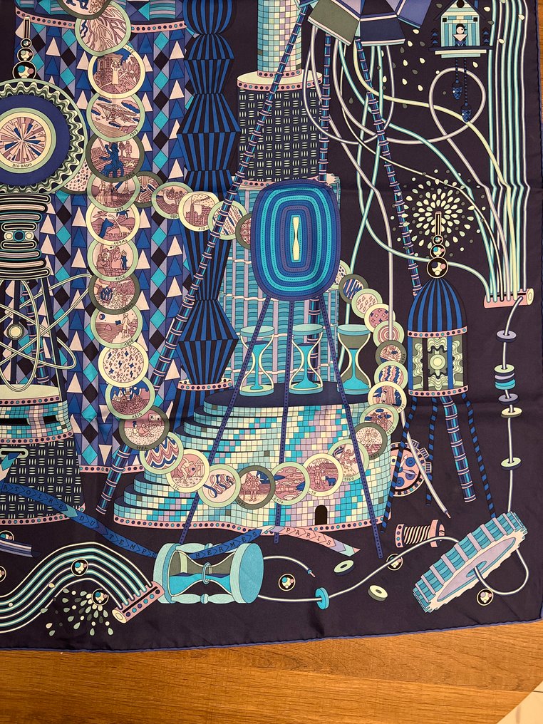 Hermès - Laboratoire du Temps - Foulard #3.2