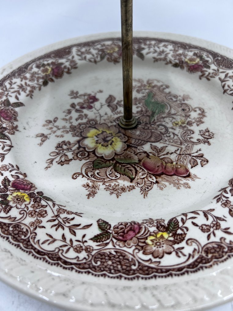 Royal Tudor Ware Barker Bros - Étagère - Three-piece shelf - Earthenware - Decor Olde Staffordshire #2.1