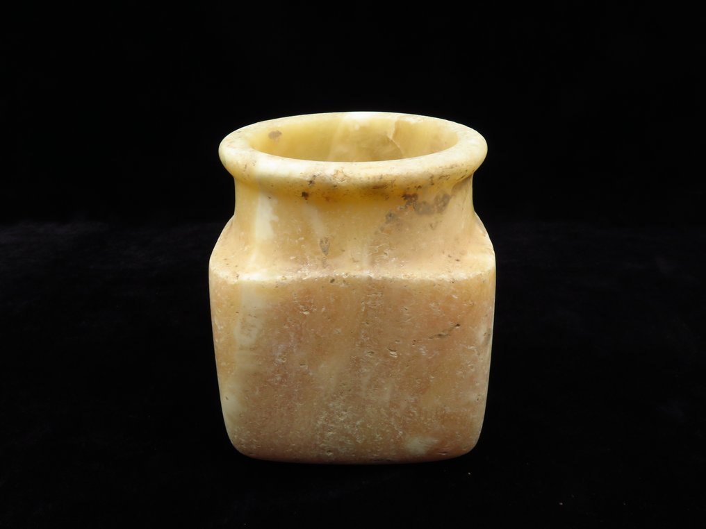 Bactriano Alabastro Embarcação - 12 cm  (Sem preço de reserva) #2.1