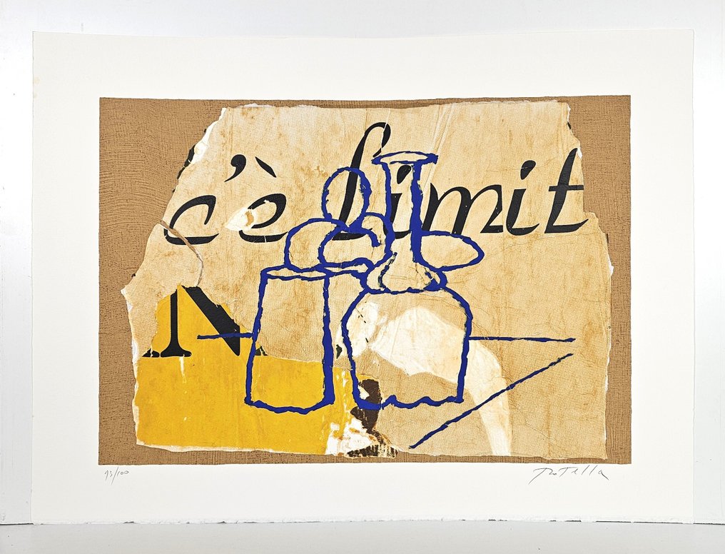 Mimmo Rotella (1918-2006) - Morandiana #2.1