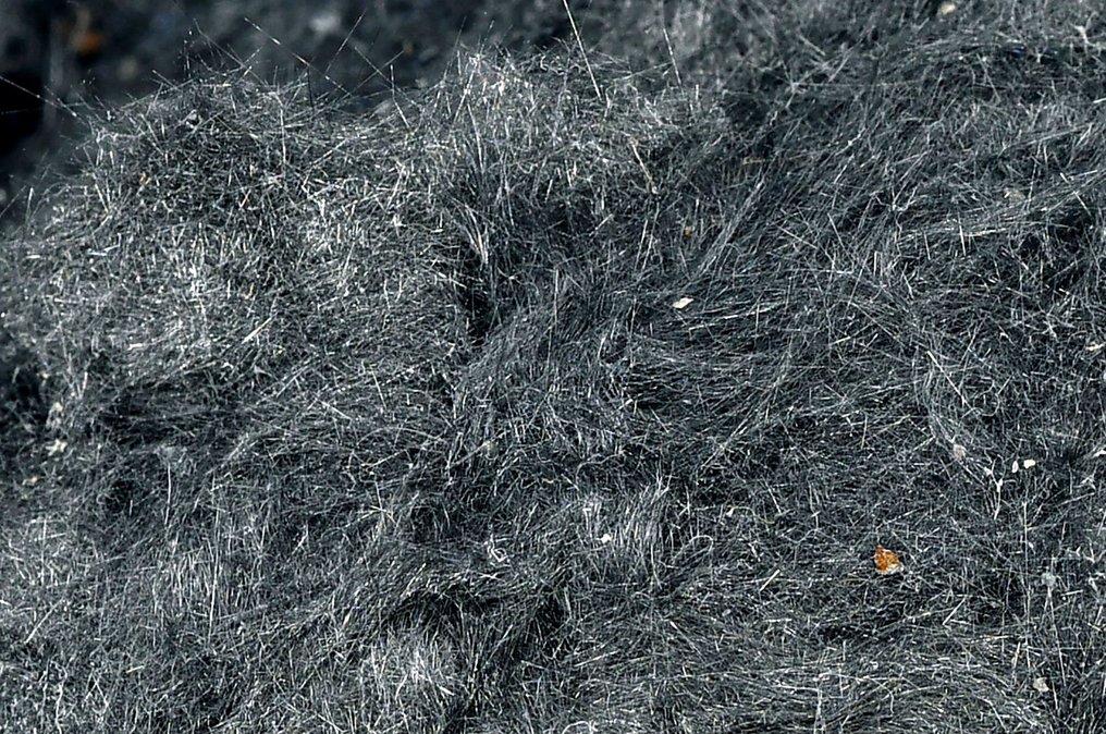 Very representative rare Boulangerite specimen. From Kosovo - Uncommon Sb and Pb sulfide - Height: 10 cm - Width: 8.6 cm- 277 g #1.0