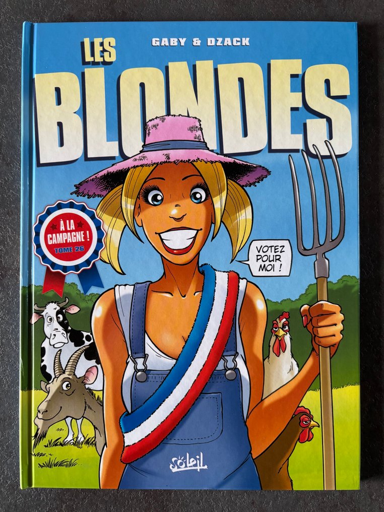 Les Blondes T26 + dédicace couleur - C - 1 Album - Første udgave - 2017 #1.0