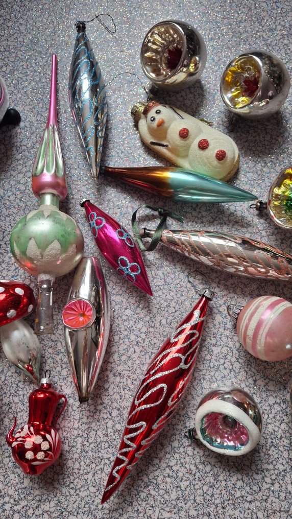聖誕裝飾品 (26) - 玻璃 - 旧圣诞树装饰 #3.2