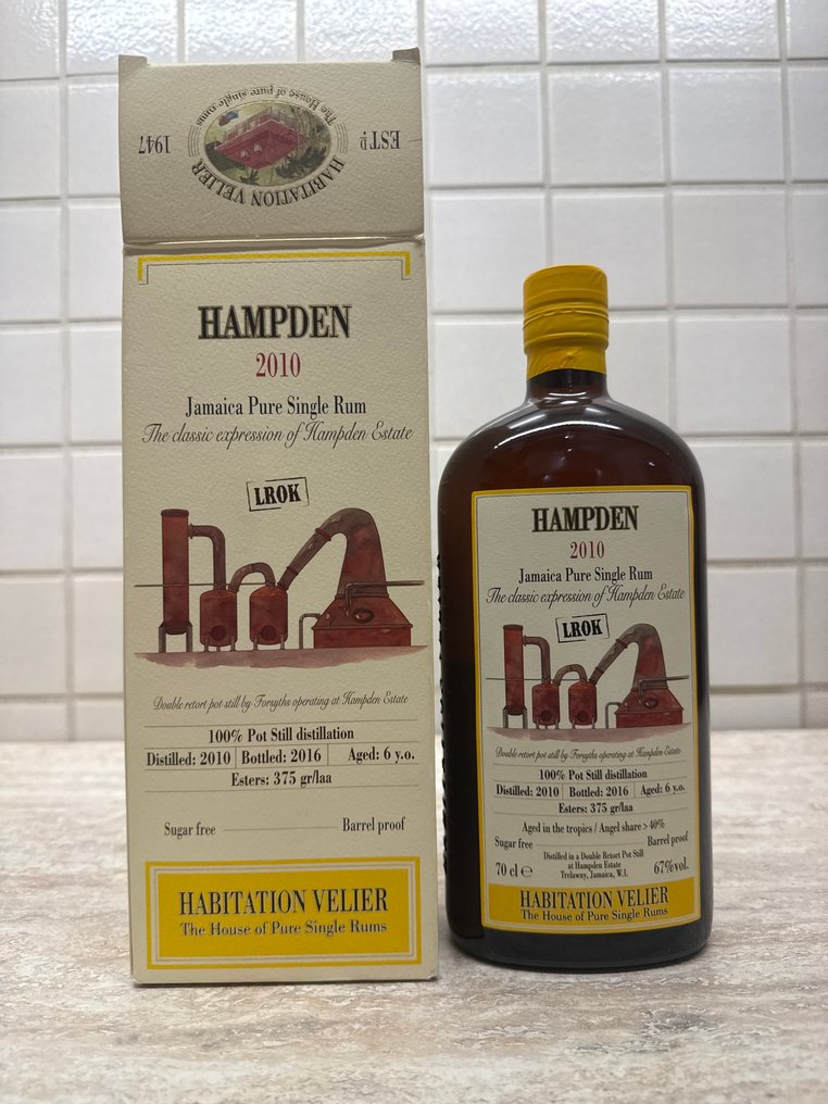 Hampden 2010 Velier - LROK - Habitation    - b. 2016  - 70cl #1.0