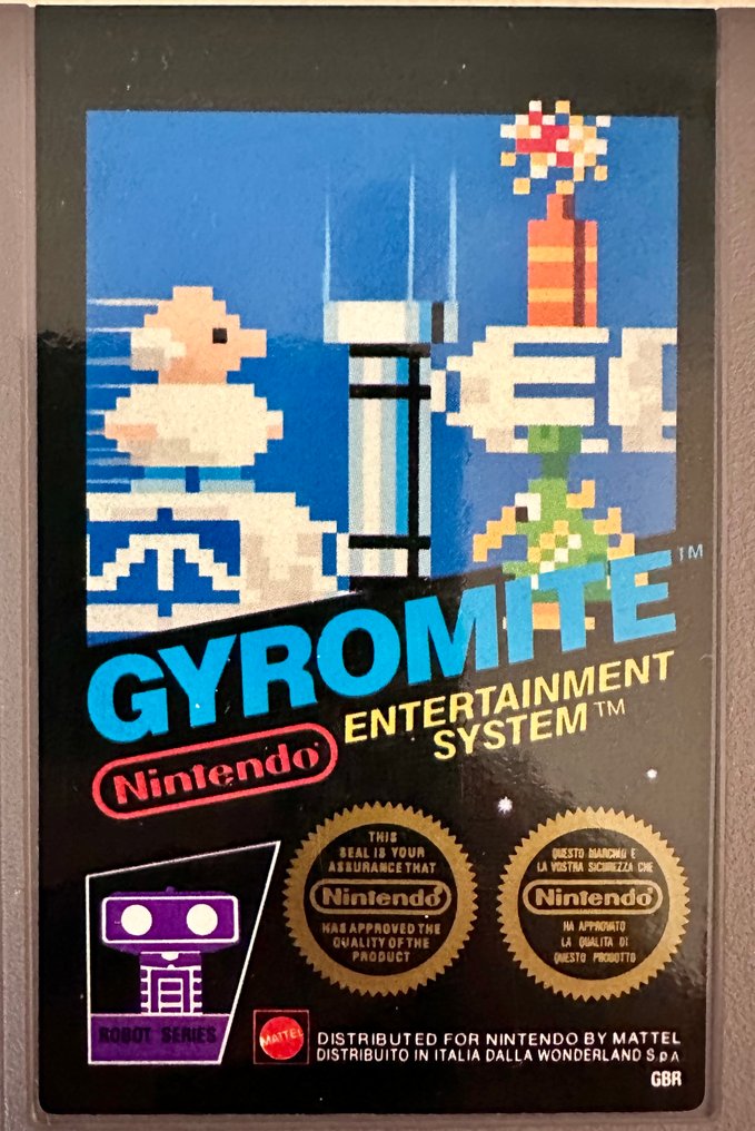 Nintendo - Nes - Mach Rider; Gyromite; Duck Hunt (PAL A ITA) - Videospil #4.3