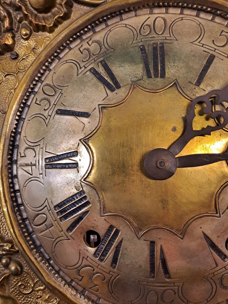 Comtoise clock -   Brass - 1850-1900 - Comtoise clock #4.3