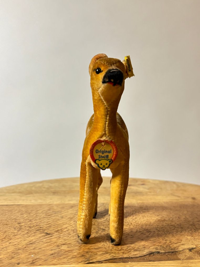 Steiff - Φιγούρα - Steiff Rehkitz, Mäuse und Vogel - Textile, Βελούδο #2.1