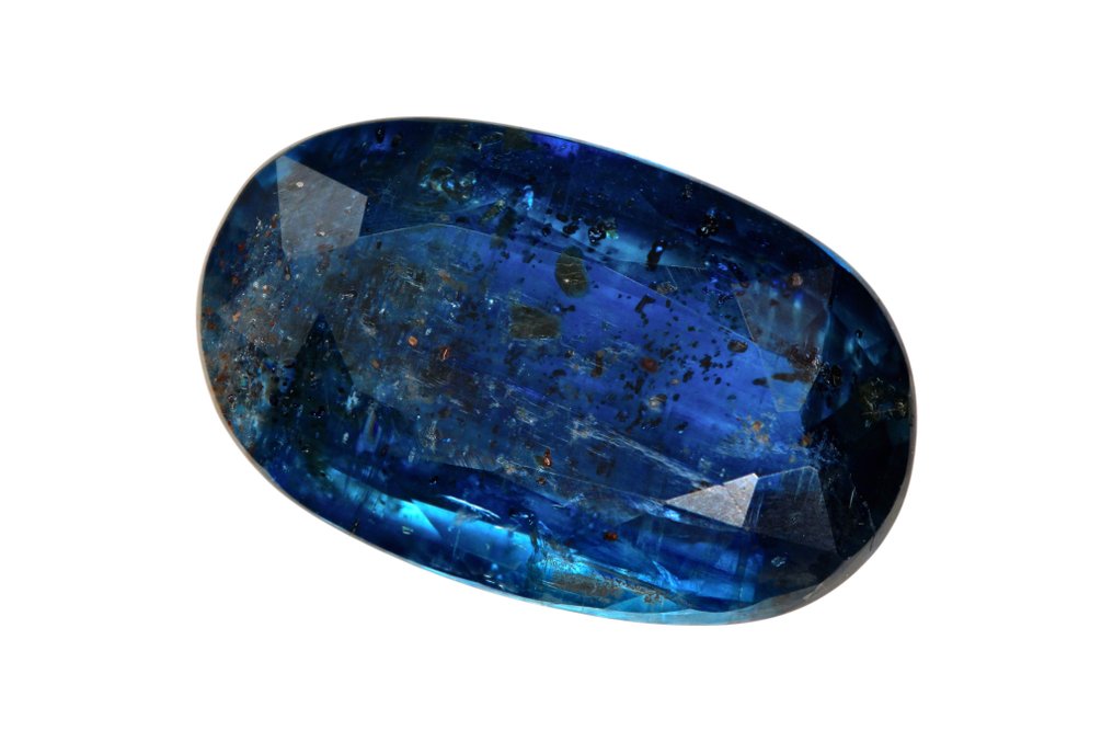 No reserve price Blue Apatite - 12.59 ct - Instituto Gemólogico Español (IGE) #4.3