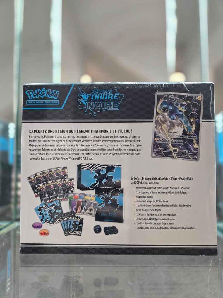 Pokémon - 1 Elite trenerboks - Etb foudre noir - Scarlet & Violet #1.0