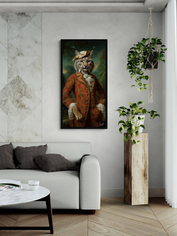 Topograffiti - Le lynx- XL - 10% Don #2.1