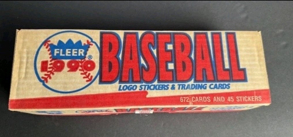 1990 Fleer Fleer 1990 Baseball barry bonds Embalaje original - 672 Sealed box - Excelente (EX) #1.0