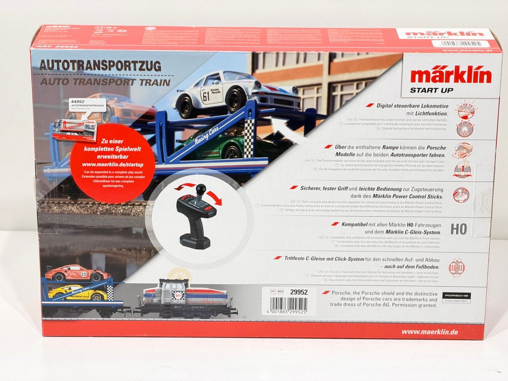 Märklin H0 - 29952 - Startset (1) - Porsche Start up -Autotransport met DHG 500 #4.3