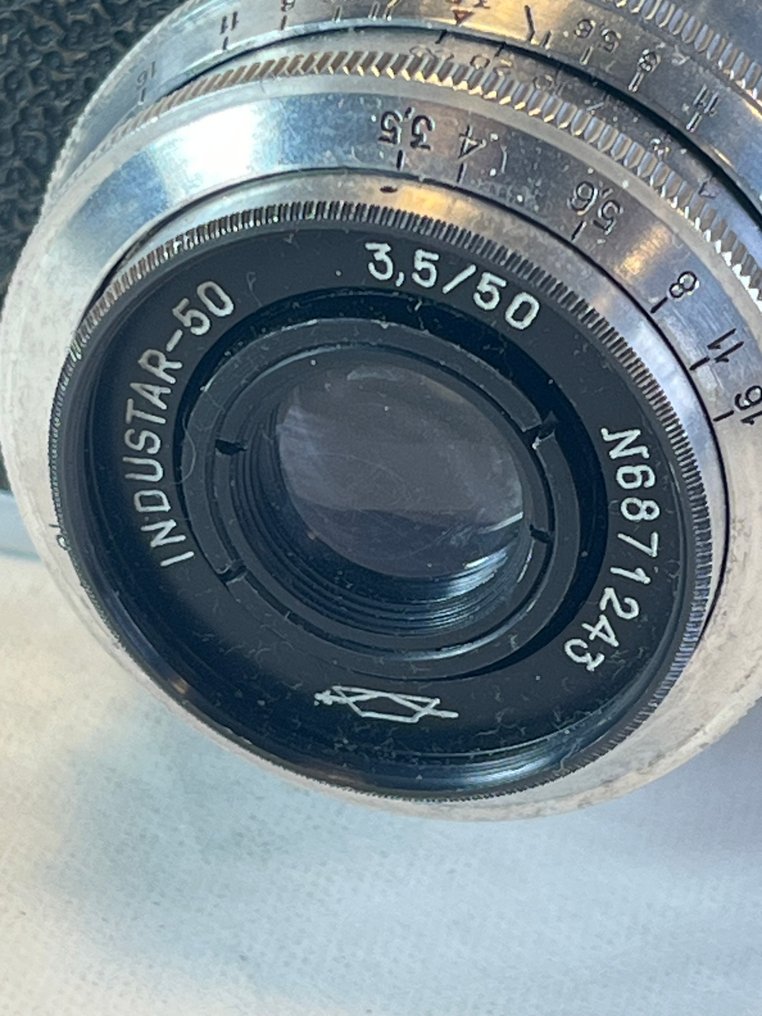 FED Model 1 g (1953-1955) + KMZ 3,5/50mm | Viewfinder camera #1.0