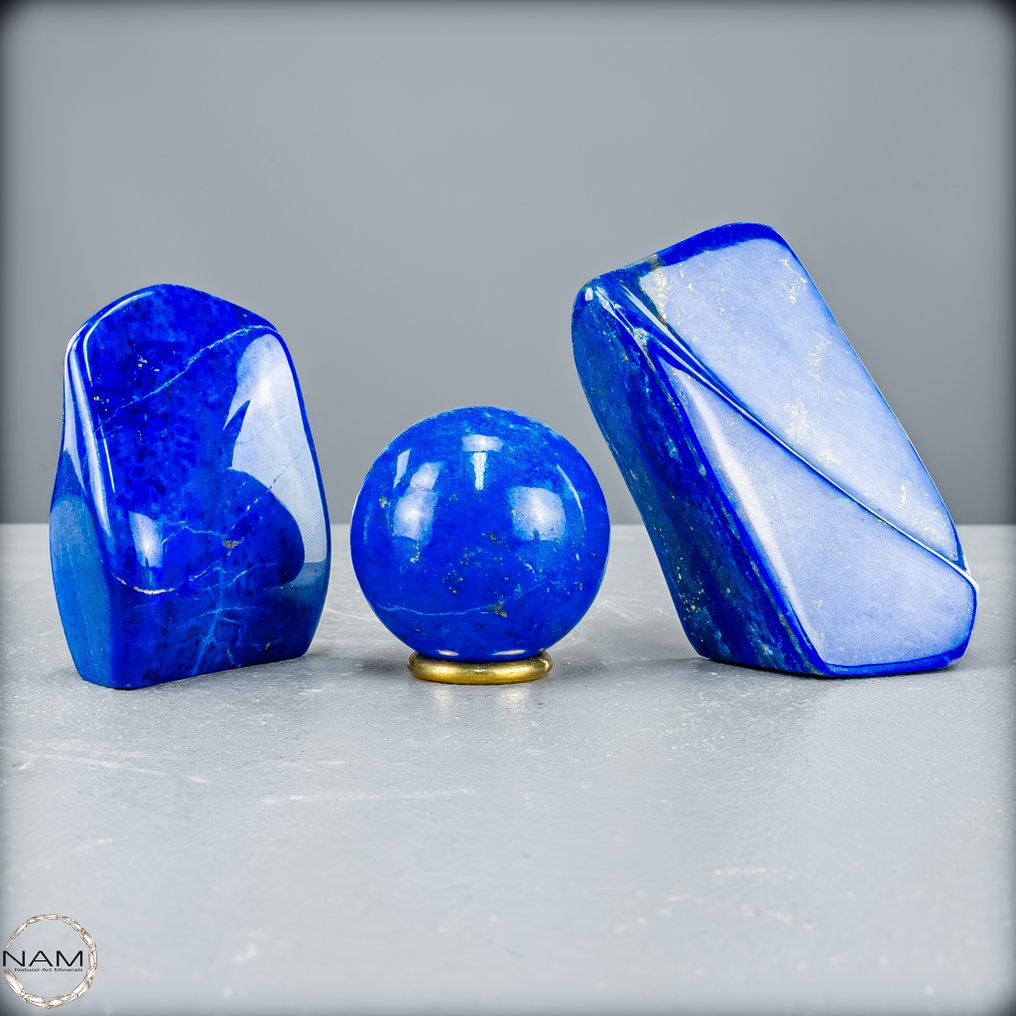 Μαγευτικό σετ Λαπίς Λαζούλι Η συμφωνία του βασιλικού μπλε φωτός- 735.93 g - (3) #2.1