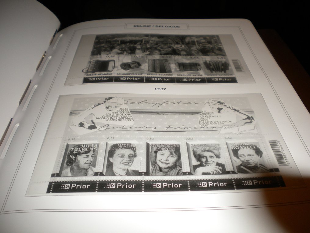 Βέλγιο  - Εξαιρετικό άλμπουμ BE Luxe 2006 έως 2008, σε πολύ καλή κατάσταση*** #4.3