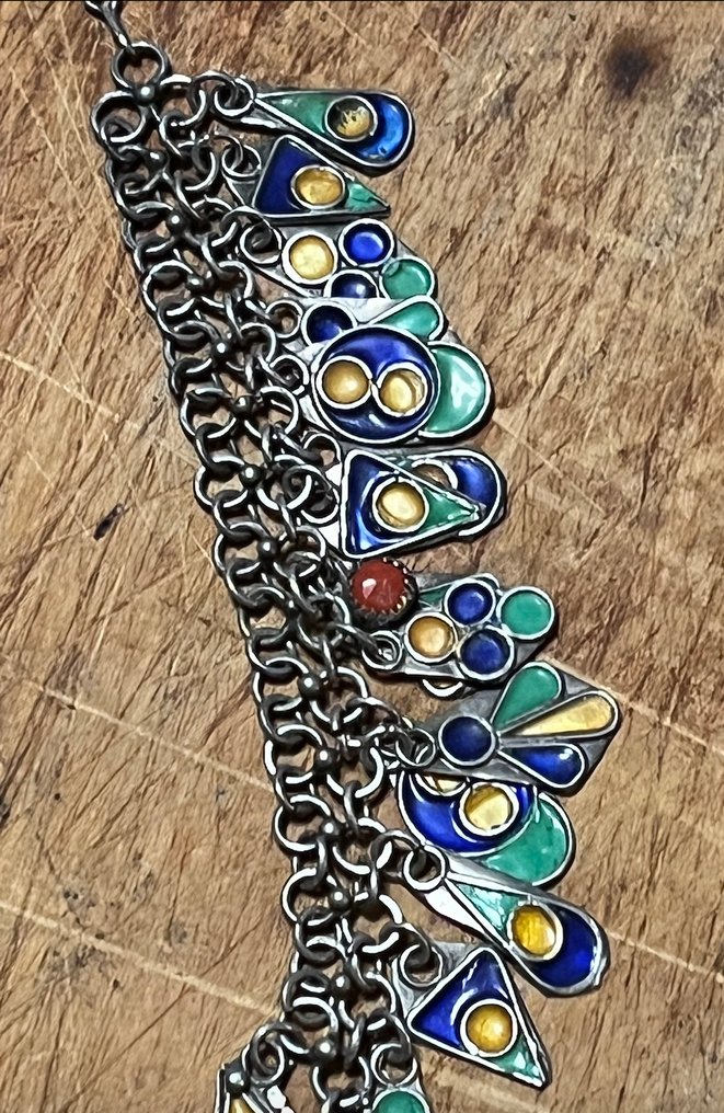 卡比尔项链 - 銀 - 阿爾及利亞 - 20世紀 #4.3