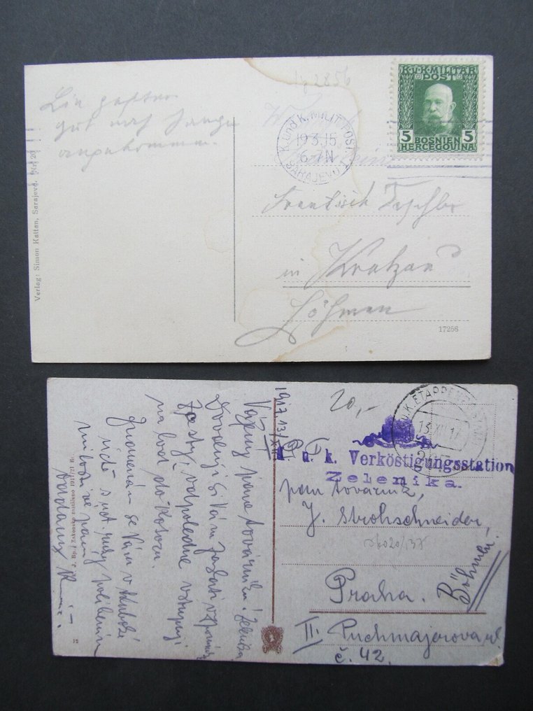 克罗地亚 - 城市和景观, 欧洲, 杂类 - 克罗地亚、波斯尼亚、斯洛文尼亚、南斯拉夫、黑山、塞尔维亚的明信片 - 明信片 (50) - 1900-1940 #2.1