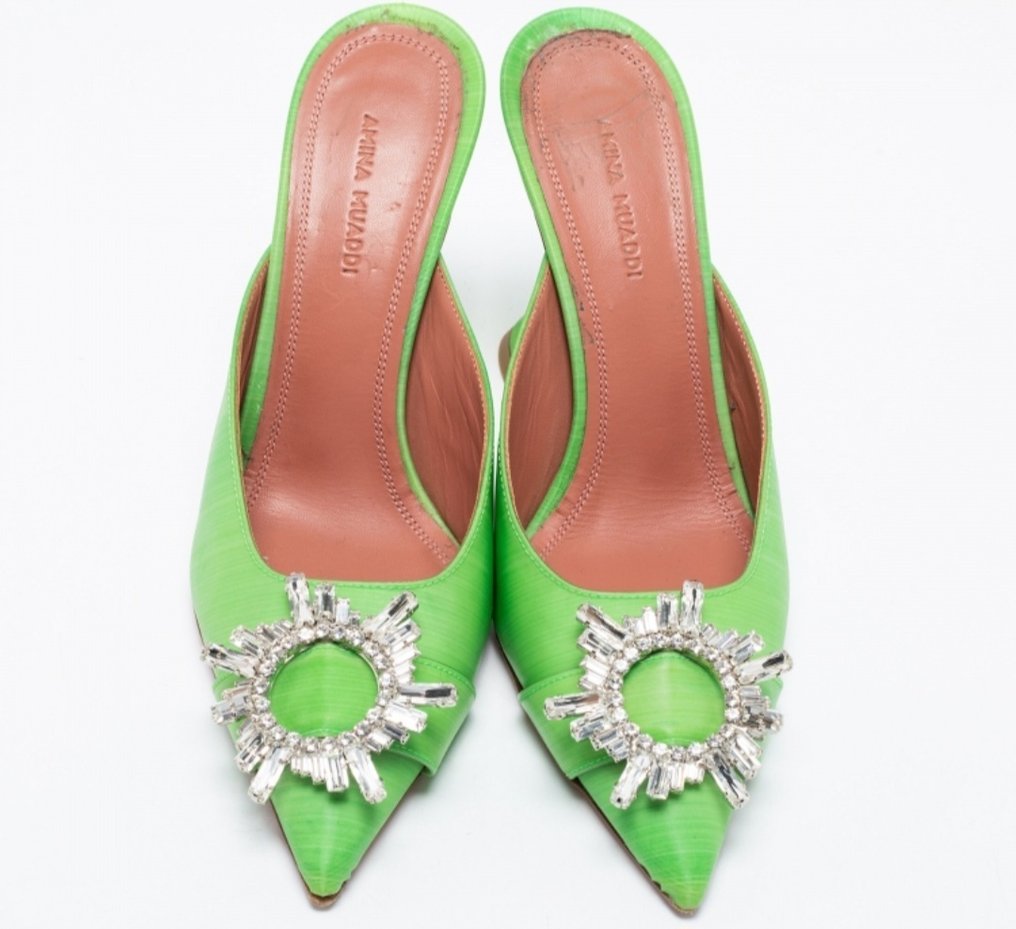 Amina Muaddi - Heeled sandals - Size: EU 38 #1.0