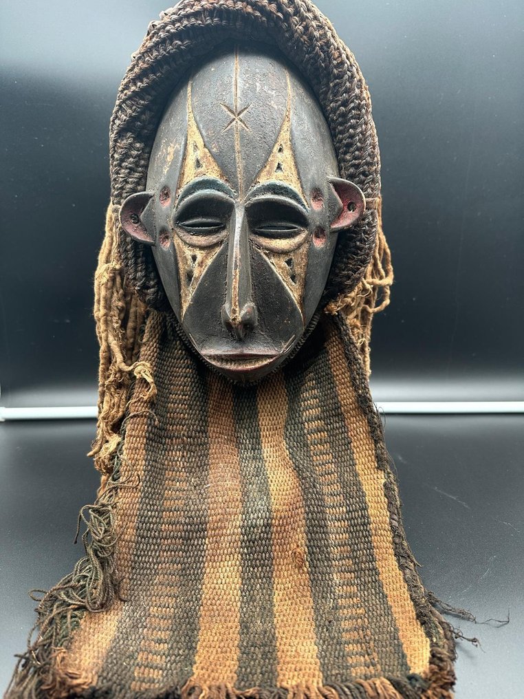 跳舞面具 - ibo - 尼日利亞 - 伊博舞蹈面具  (沒有保留價) #1.0