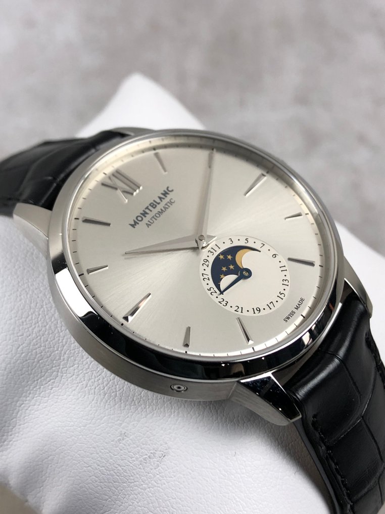 Montblanc - Heritage Spirit Moonphase - 110699 - Herre - 2020+  #1.0