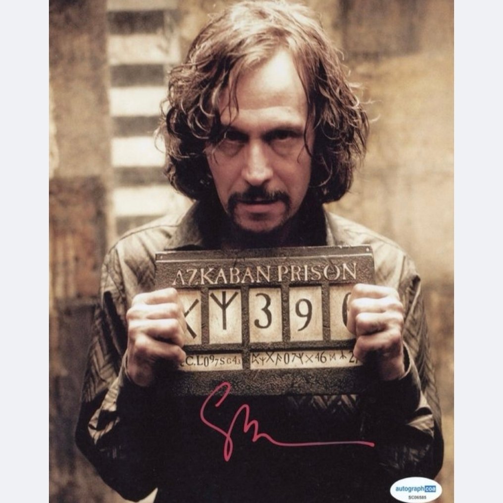 Harry Potter - Signed by Gary Oldman (Sirius Black) #1.0
