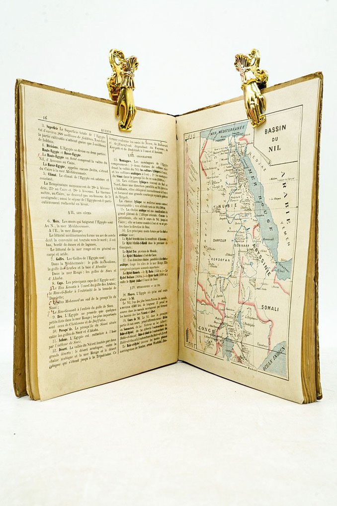SN - Géographie-Atlas de l'Egypte - 1889 #3.2