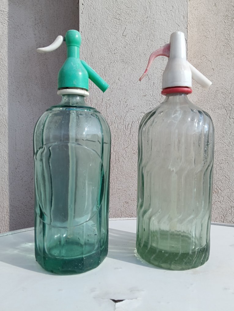 Botella (2) - Cristal, Plástico #1.0