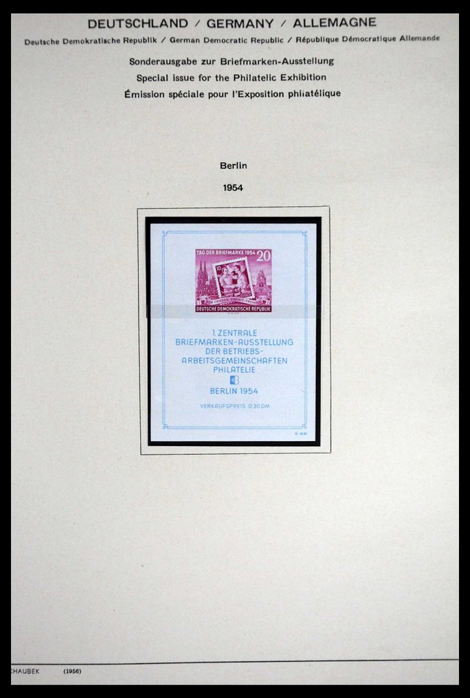Γερμανία 1954/1979 - Συλλογή μπλοκ της Λαϊκής Δημοκρατίας της Γερμανίας #1.0
