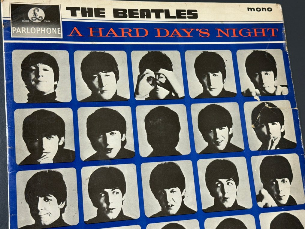 Beatles - A Hard Day's Night (Garrod & Lofthouse Sleeve, KT on B side) - LP - 1964 #1.0