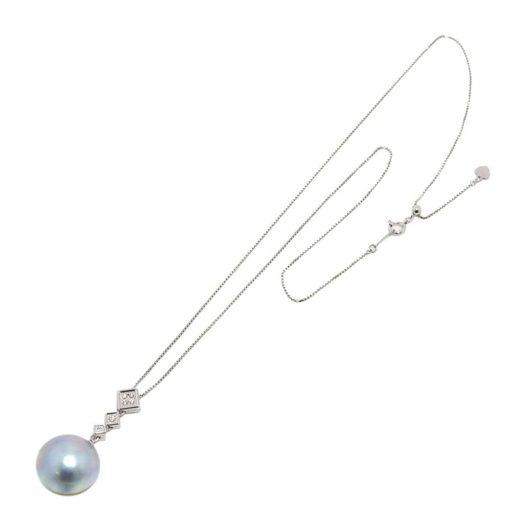 Tasaki - Κολιέ Λευκός χρυσός #1.0