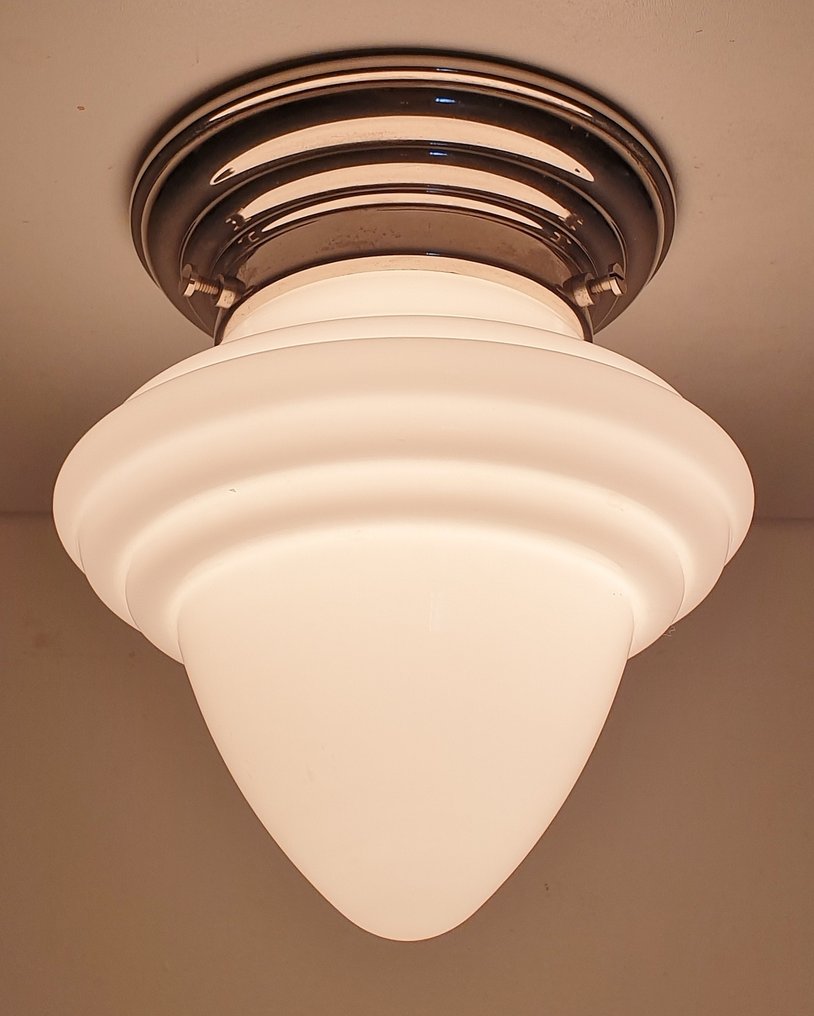 GISO (Gispen) - Hanging lamp - Acorn - Opaline glass #1.0