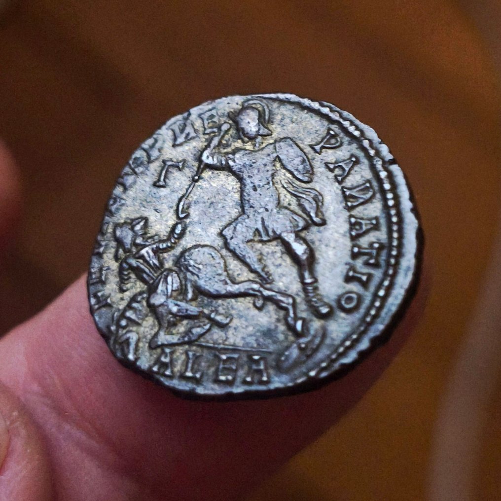 Roman Empire. Constantius II (AD 337-361). Follis Alexandria - FEL TEMP REPARATIO  (No reserve price) #3.2