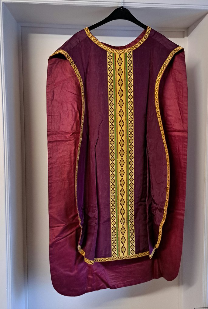 λειτουργική χιτώνας - satin broché - 1940-1950 #2.1