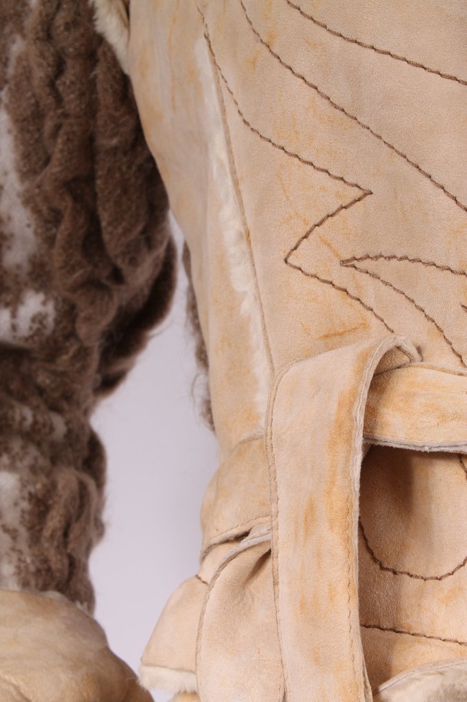 Roberto Cavalli Class Shearling Coat - Mantel #3.2