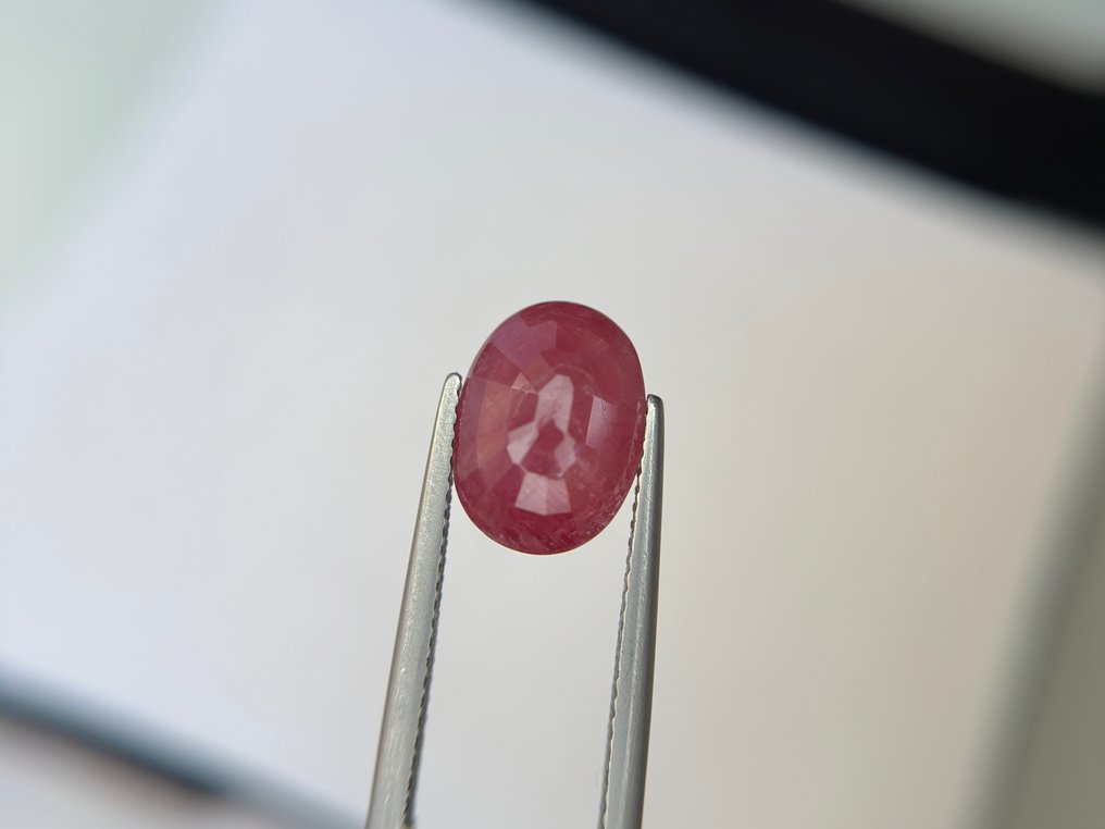 χωρίς τιμή ασφαλείας - 1 pcs  Κόκκινο Ρουμπίνι  - 5.69 ct - Lotus Gemology - Χωρίς θέρμανση, πλούσιο κόκκινο ρουμπί. #4.3