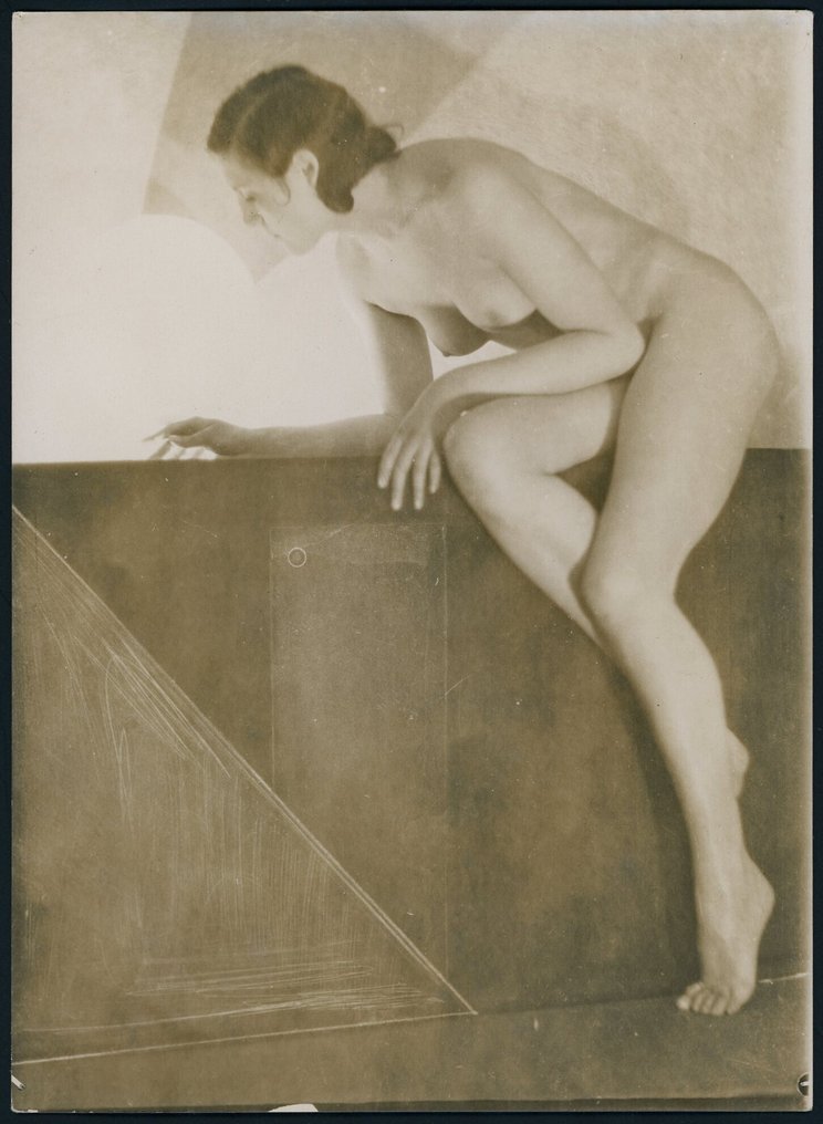 Bernhard Leedham (British, act. c.1920-1930) - Nude study, c.1930 #3.2