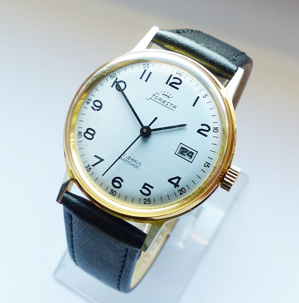 Foresta - Classic Calendar 17Jewels - Sin precio de reserva - 373.189 - Hombre - 1970-1979 #2.1