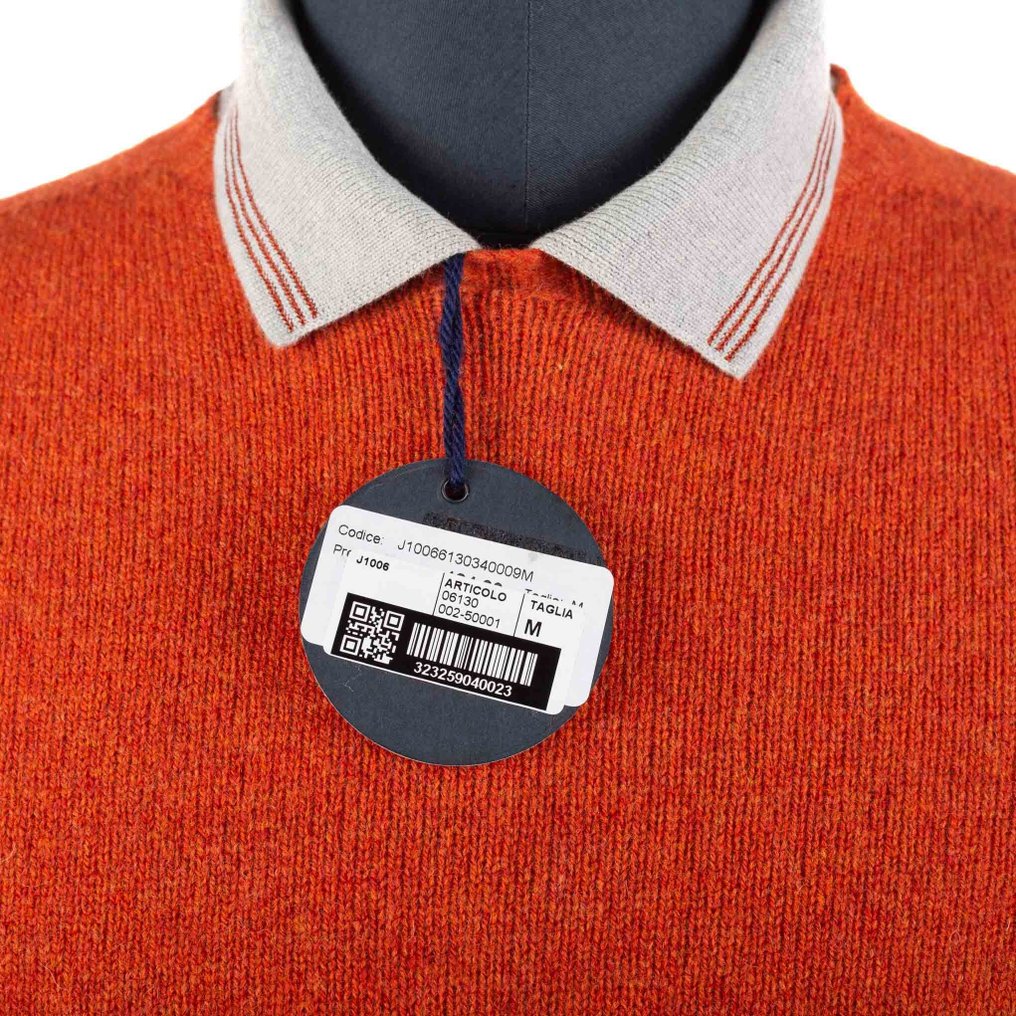 M - Jacob Cohen - NO RESERVE - 100% Wool Sweater - J1006 - Jas - Nieuw met tags #3.2