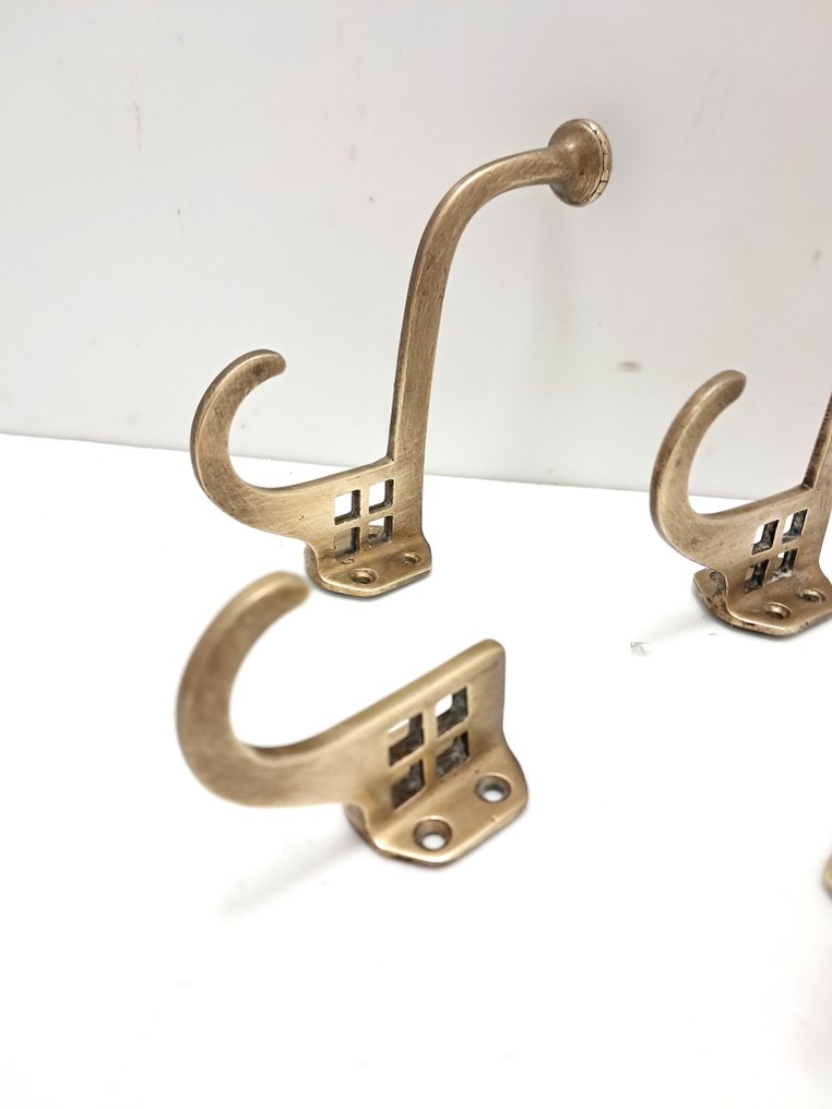 Set of coat hooks (6) - Copper #1.0